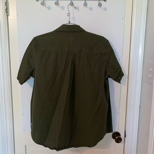 Green button up Magellan shirt